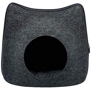 Trixie Abri Douillet pour Chat, Anthracite, 38cm X 35cm X 37cm pour Chat - Publicité