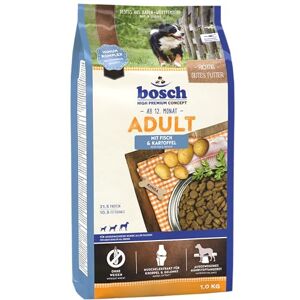 Bosch HPC Adult avec poisson et pommes de terre Croquettes pour chiens adultes de toutes races 1 x 15 kg - Publicité