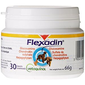 Vetoquinol Flexadin Complément Alimentaire Flacon de 30 Comprimés Sécables - Publicité