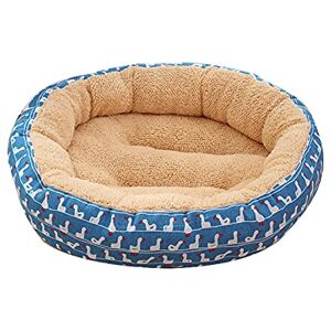 oneforus Lit Rond pour Animaux de Compagnie nid Doux et Confortable pour Chiens et Chats pour l'hiver canapé Lavable nid de Sommeil Profond - Publicité