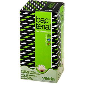 velda 122615 Bacterial, accélère la réalisation de l’équilibre biologique de l'eau de bassin, 50 ml - Publicité