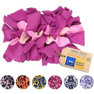 MIMIKO Pets Tapis Fouille Chien & Chat   XS (17x28cm) Amarante et Rose   Jeux Intelligence Chien, Jeu Chien Occupation, Tapis Jeu Chien, Snuffle Mat Chien en Tailles XS XXL - Publicité