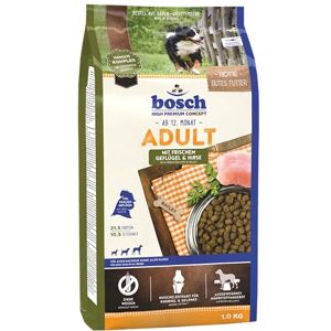 Bosch HPC Adult avec de la volaille fraîche et du millet Aliments secs pour chiens adultes de toutes races 1 x 15 kg - Publicité