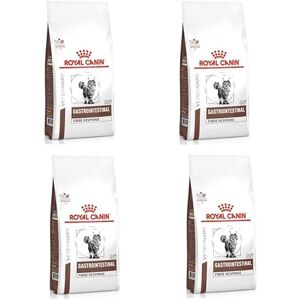 ROYAL CANIN Veterinary Gastrointestinal Fibre Response   Pack de 4   4 x 400 g   Nourriture sèche pour Chats Adultes   pour Le Soutien digestif   Teneur énergétique adaptée - Publicité