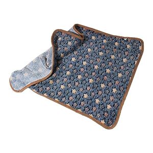 Pssopp Couverture pour Chiot, Petite étoile imprimé Bleu violacé Automne Hiver Couverture Chaude pour Animaux de Compagnie Douce pour Chats pour Chiens (S) - Publicité