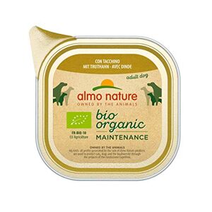 almo nature Daily Menu Bio, Nourriture pour Chien Dinde, 32 Rigide (32 x 100 g) - Publicité