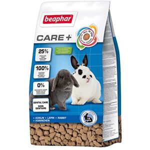 Beaphar – CARE+ – Alimentation Super Premium extrudée pour lapin – 25% de fibres – Appétent, sans sucre ajouté ni colorant – Haute digestibilité – Participe à l’usure naturelle de dents – 250 g - Publicité