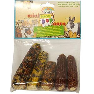 Quiko Mini Pop Corn Special 170g pour rongeurs épis de maïs au Naturel avec de précieux nutriments - Publicité