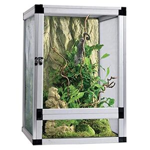 XJDZ Reptiles Cage Acrylique Boîte D'élevage D'insectes Élevage De Reptiles Vivarium Terrarium pour Araignée, Lézard, Mille-Pattes, Grenouille À Cornes, Scarabée (Size : 50x50x100cm) - Publicité