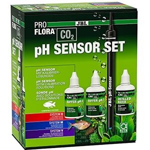 JBL PROFLORA CO2 pH SENSOR SET, Système d'Electrodes de pH avec Connexion BNC, inclus le Liquide d'étalonnage et d'autres Accessoires. Publicité