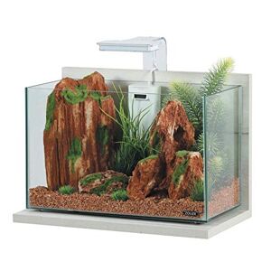 Zolux Aquarium Idro 20 Blanc – Kit Complet avec Filtre, Pompe, lumière et Chauffage - Publicité