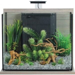 Zolux Aquarium Idro 50 Gris – Kit Complet avec Pompe, Filtre, Chauffage et éclairage - Publicité