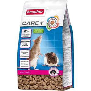 Beaphar CARE+ Alimentation Super Premium extrudée pour rat – Extrait de thé vert – Proteines animales – Haute digestibilité – Participe à l’usure naturelle de dents – Sans sucres ajoutés – 250g - Publicité