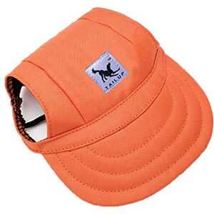 MansWill Casquette de Baseball pour Petit Animal de Compagnie, Extérieur Chien Chat Loisirs Sunblock Chapeau Visière, Été Puppy Sports Oxford Tissu Toile Tenue avec Trous D'oreille et Réglable Ficelle de Cou - Publicité