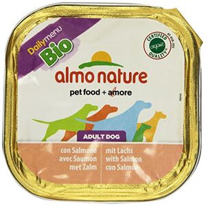 almo nature Daily Menu Bio au Saumon pour Chien (300 g) - Publicité