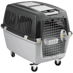 Caisse de transport pour chiens Gulliver, caisse de transport pour chiens en avion, 81 x 61 x 60 cm