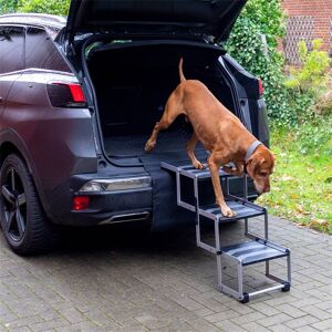 Escalier pliant pour chiens, aide à la montée dans la voiture, 3 marches