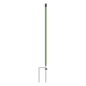 Piquet de rechange vert pour filet pour petits animaux / animaux sauvages de 65 cm, 2 pointes