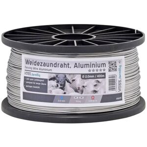 Voss Fil en aluminium de VOSS.farming, fil alu de 400 m / 2,0 mm