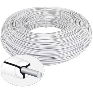 Voss Fil MustangWire, horsewire de VOSS.farming, 400 m, blanc