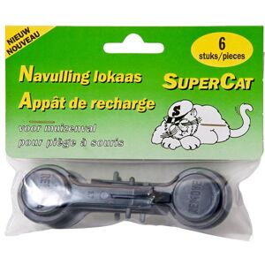 6 x appâts de rechange pour souricières SuperCat