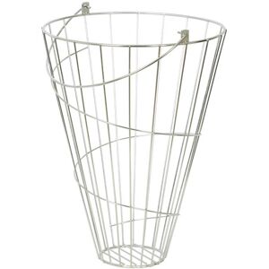 Panier râtelier pour lalimentation des volailles, lapins, cochons dInde 40cm, Ø 30cm