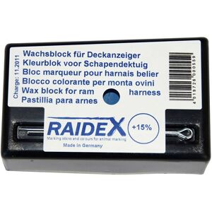 Bloc marqueur Raidex pour harnais, bleu