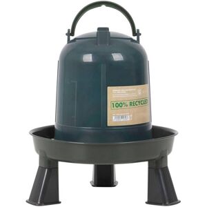 Abreuvoir ECO pour volailles recyclé avec pieds, abreuvoir pour poules, 1,5 litres