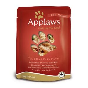Applaws Adult 12x70g Filet de thon & crevettes du Pacifique - Publicité
