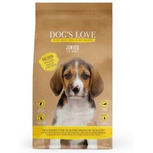 DOG'S LOVE Dog’s Love Junior Poulet et saumon 2x12 kg - Publicité