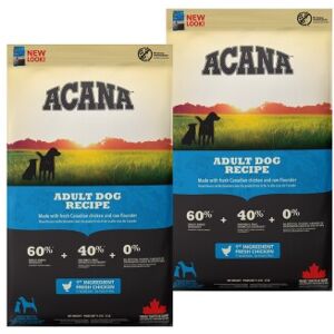 ACANA Adult Dog 2x11,4 kg - Publicité