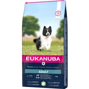 EUKANUBA Adult Small/Medium Breed Agneau et riz 12 kg - Publicité