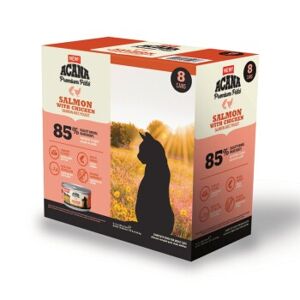 ACANA Premium Pâté Poulet et saumon 32x85 g - Publicité