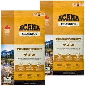 ACANA Prairie Poultry 2x9,7 kg - Publicité