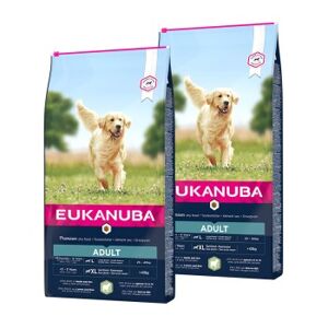 EUKANUBA Adult Large Breed Agneau et riz 2x12 kg - Publicité