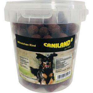 3x500g Caniland Saucisses de b?uf arôme fume - Friandises pour chien