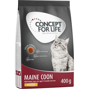 400g Maine Coon Adulte Concept for Life - Croquettes pour chat