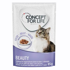 12x85g Beauty en gelee Concept for Life - Nourriture pour chat