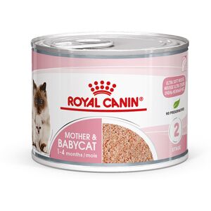 96x195g Mother & Babycat Mousse ultra tendre Royal Canin - Pâtée pour chat