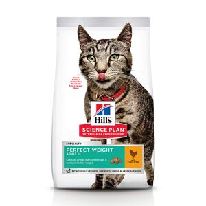 2,5kg Perfect Weight Hill's Science Plan Feline Croquettes pour chat
