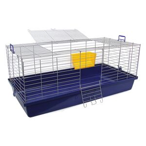 Cage Skyline Maxi XXL pour lapin et cochon dInde L119 x l59 x H47 cm