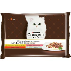 4x85g Gourmet À La Carte recettes gourmandes - Patee pour chat