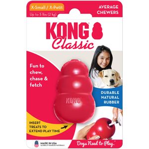 Jouet KONG Classic pour chien - taille XS (5,7 cm)