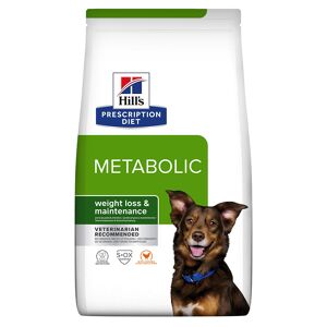 2x12kg Metabolic Hill's Prescription Diet Canine Croquettes pour chien