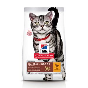 2x10kg Adult 1-6 Hairball Control poulet pour chat Hill's Science Plan