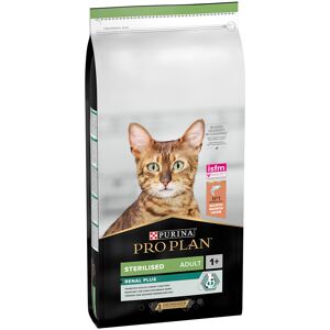 12kg Sterilised Adult Renal Plus saumon PRO PLAN PURINA Croquettes pour chat + 2 kg offerts !