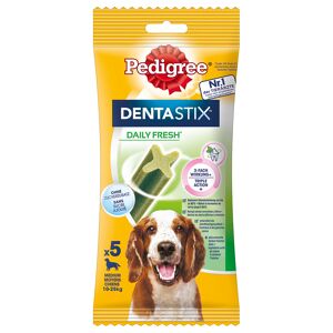 Pedigree Dentastix Daily Fresh pour chien - 5 friandises Medium pour chien de taille moyenne