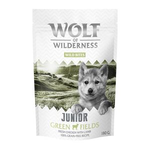 180g Little Wild Bites Junior Green Fields agneau, poulet Wolf of Wilderness