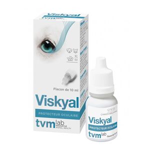 10mL Protecteur oculaire TVM Viskyal pour animaux