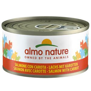6x70g Legend saumon carottes Almo Nature chat Boites pour chat